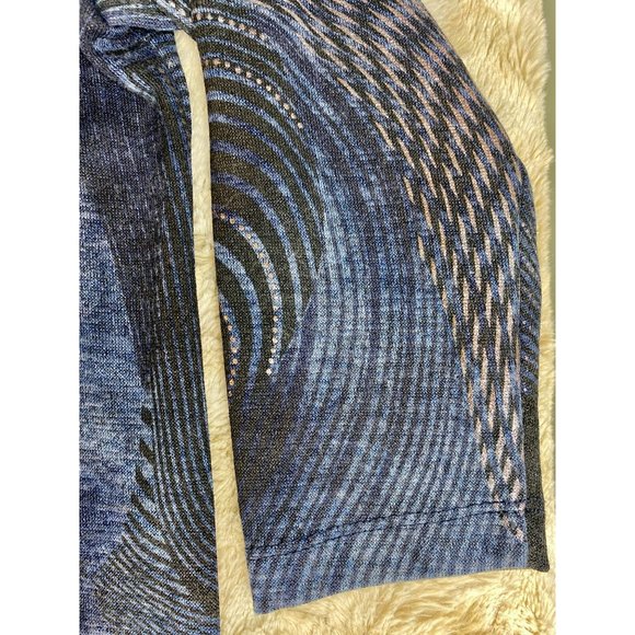 NWOT Chico's sweater, knit open-front cardigan, Small, Size 4, blue/grey - Picture 7 of 11